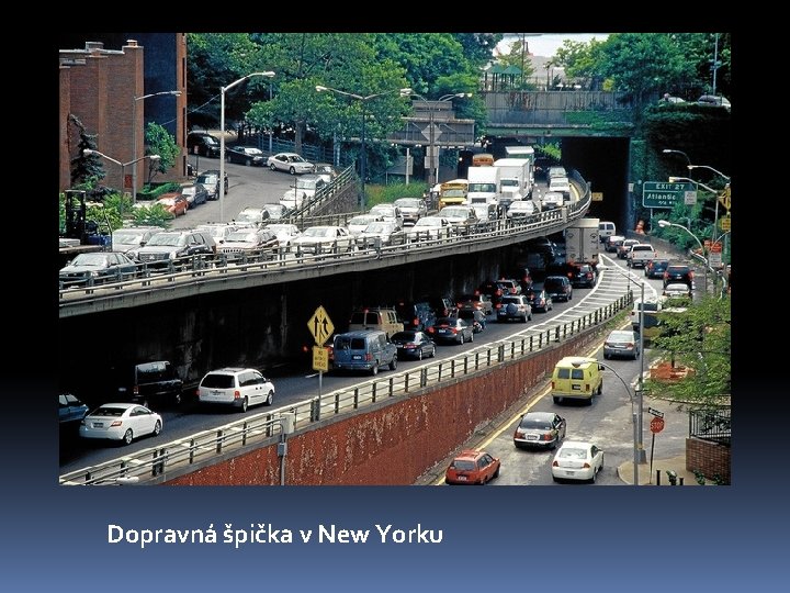 Dopravná špička v New Yorku 