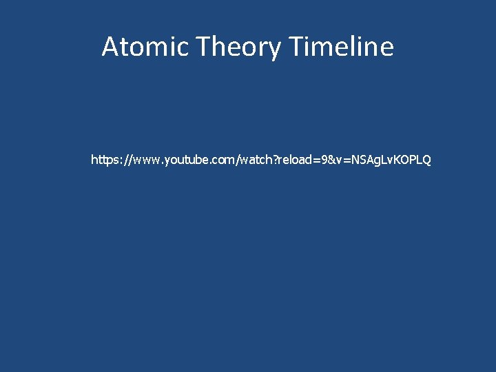 Atomic Theory Timeline https: //www. youtube. com/watch? reload=9&v=NSAg. Lv. KOPLQ 