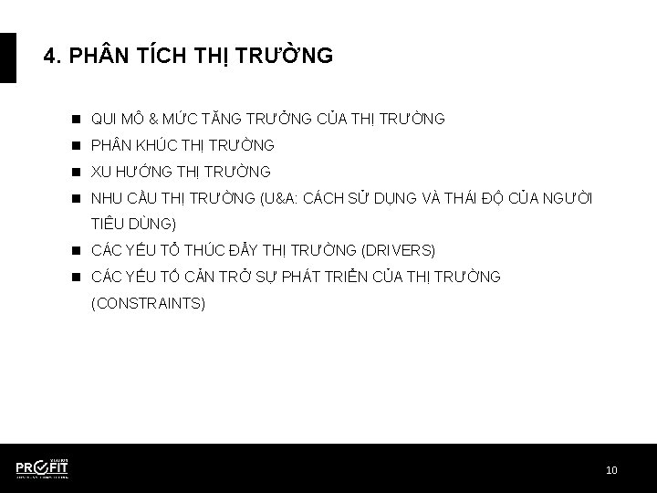 4. PH N TÍCH THỊ TRƯỜNG n QUI MÔ & MỨC TĂNG TRƯỞNG CỦA