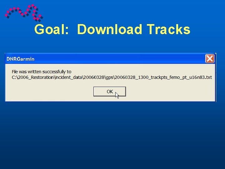 Goal: Download Tracks 