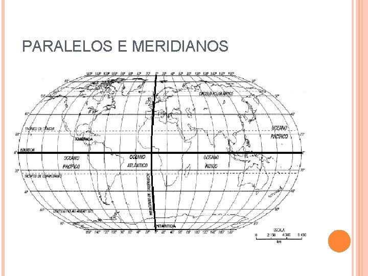 PARALELOS E MERIDIANOS 