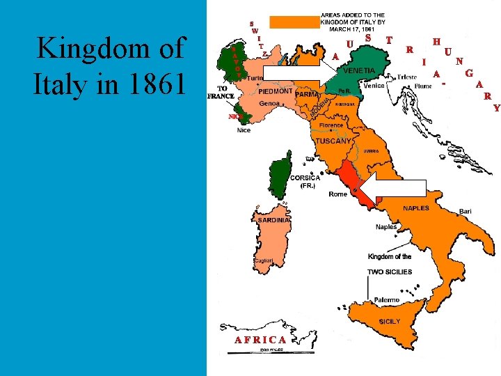 Kingdom of Italy in 1861 