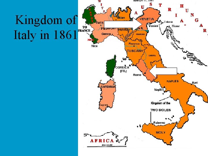 Kingdom of Italy in 1861 