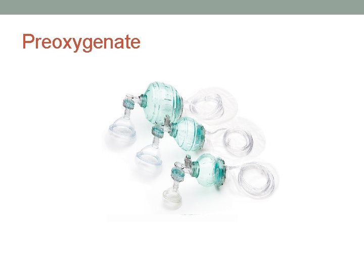 Preoxygenate 