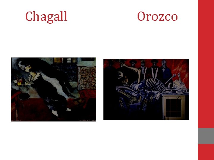 Chagall Orozco 