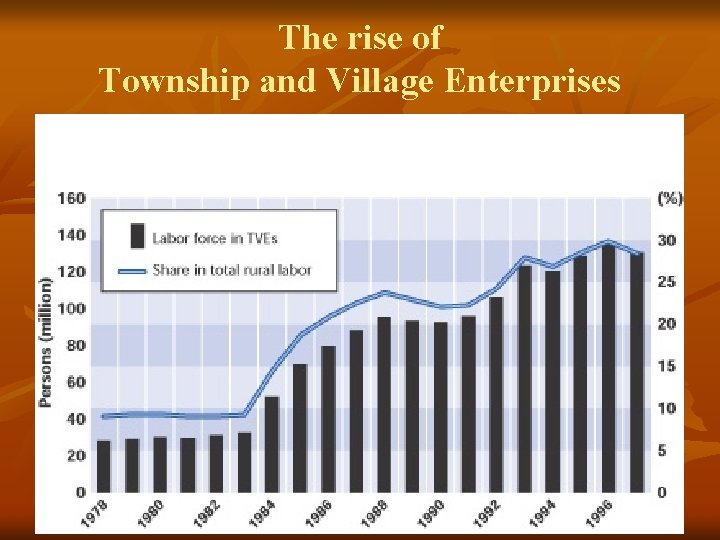 The rise of Township and Village Enterprises 
