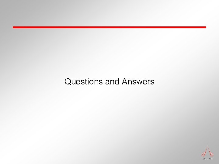 Questions and Answers 