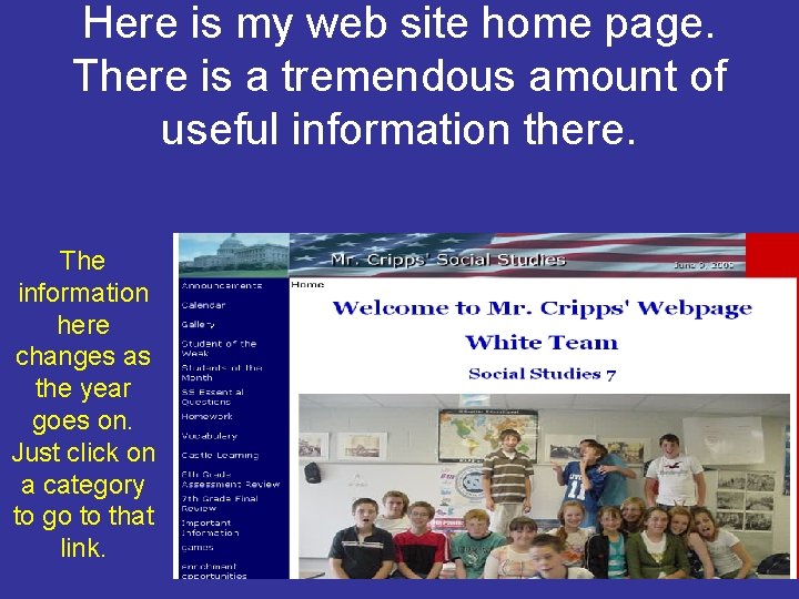 Here is my web site home page. There is a tremendous amount of useful