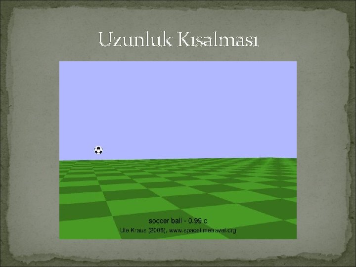 Uzunluk Kısalması 