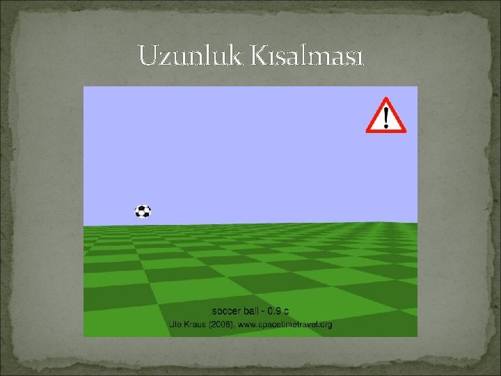 Uzunluk Kısalması 