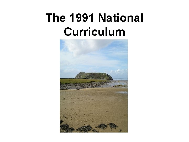 The 1991 National Curriculum 