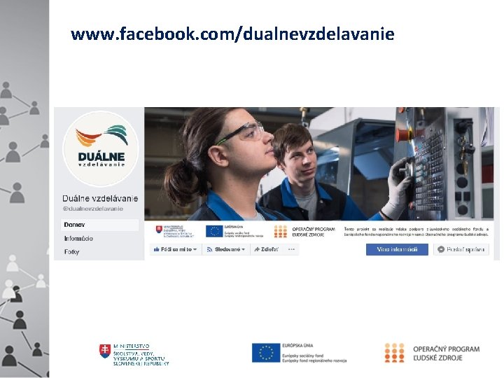 www. facebook. com/dualnevzdelavanie 