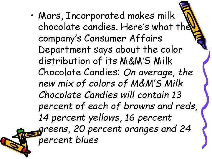  • Mars, Incorporated makes milk chocolate candies. Here’s what the company’s Consumer Affairs