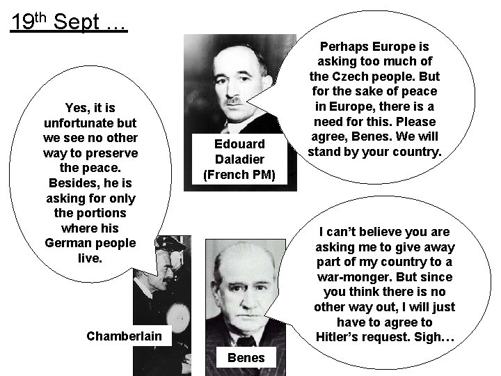 19 th Sept … Yes, it is unfortunate but we see no other way