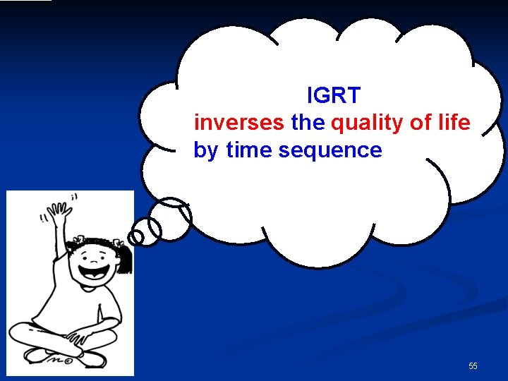 IGRT potentiality to avoid ma failure ththe inverses rginof al life an IMRquality T