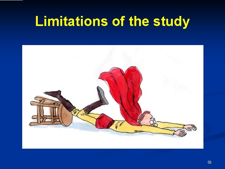Limitations of the study 56 