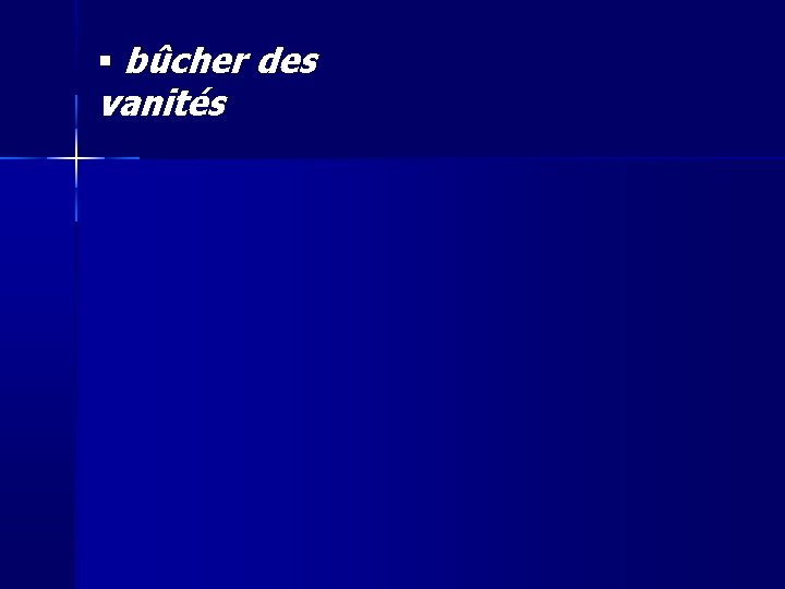  bûcher des vanités 