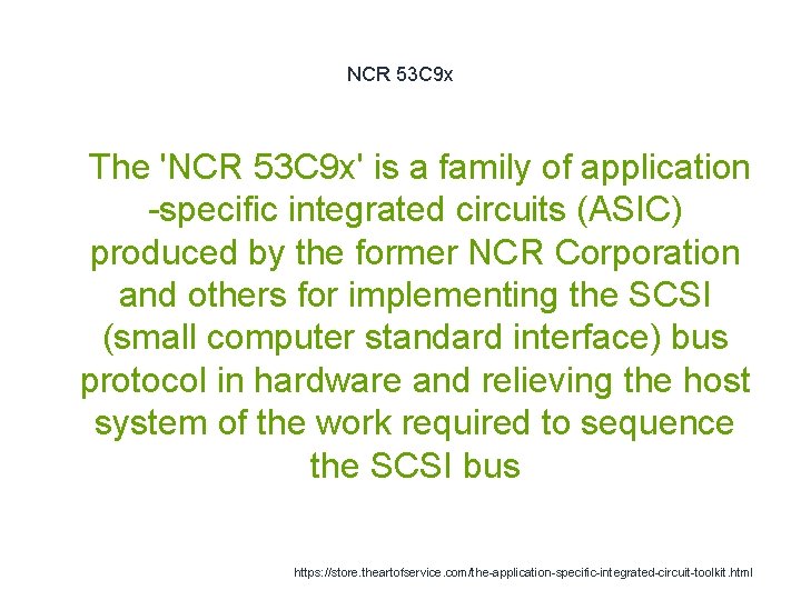 NCR 53 C 9 x 1 The 'NCR 53 C 9 x' is a