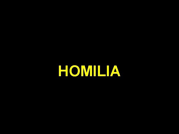 HOMILIA 