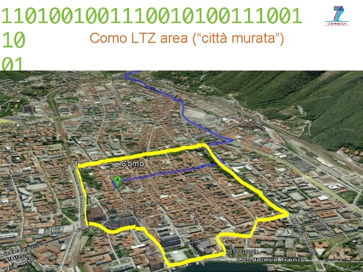 Como LTZ area (“città murata”) 