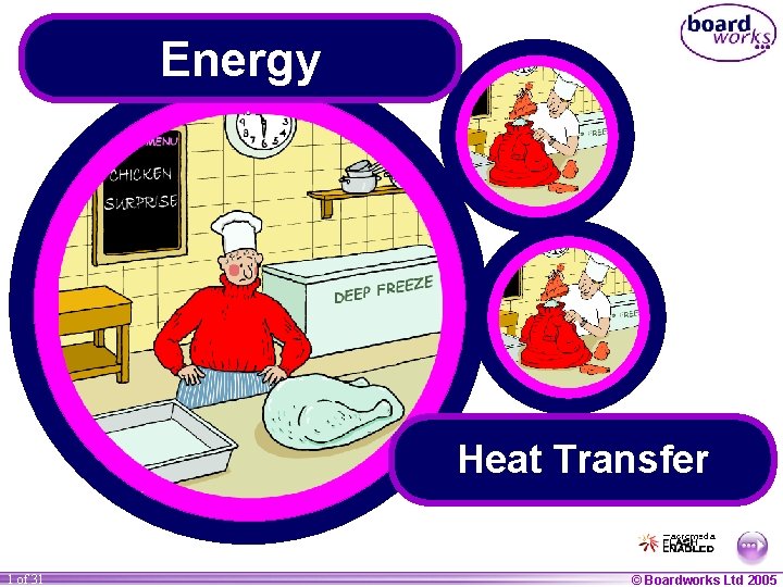 Energy Heat Transfer 1 of 31 © Boardworks Ltd 2005 