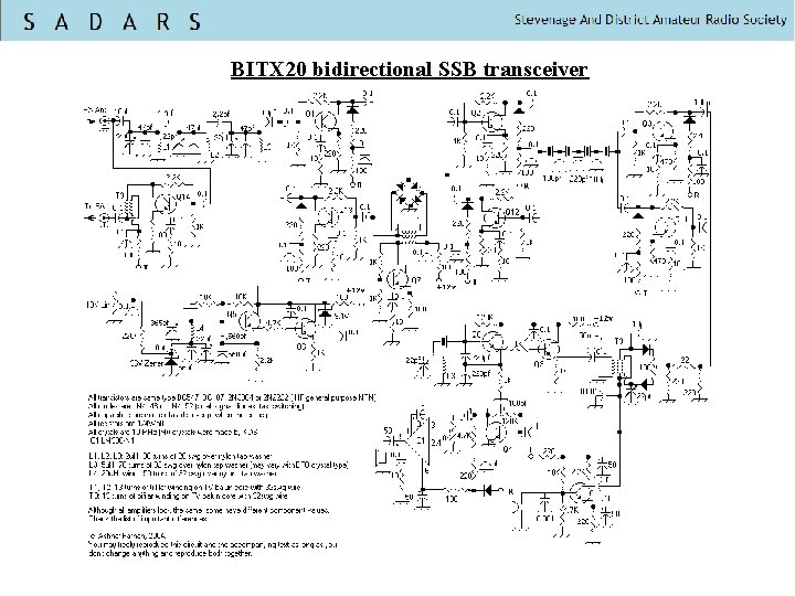 BITX 20 bidirectional SSB transceiver 