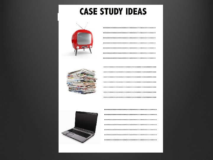 Example Case Study 