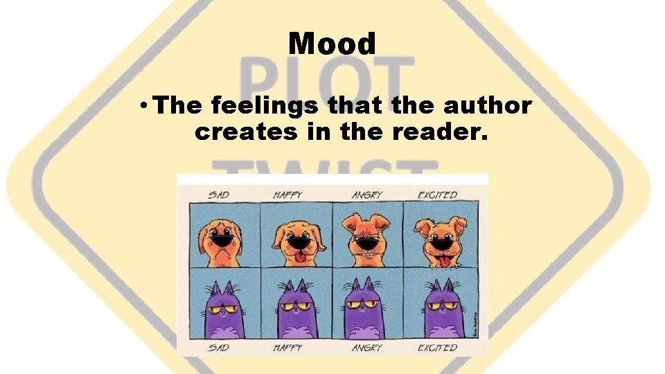 Mood • The feelings that the author creates in the reader. 