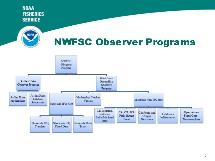 NWFSC Observer Programs 3 