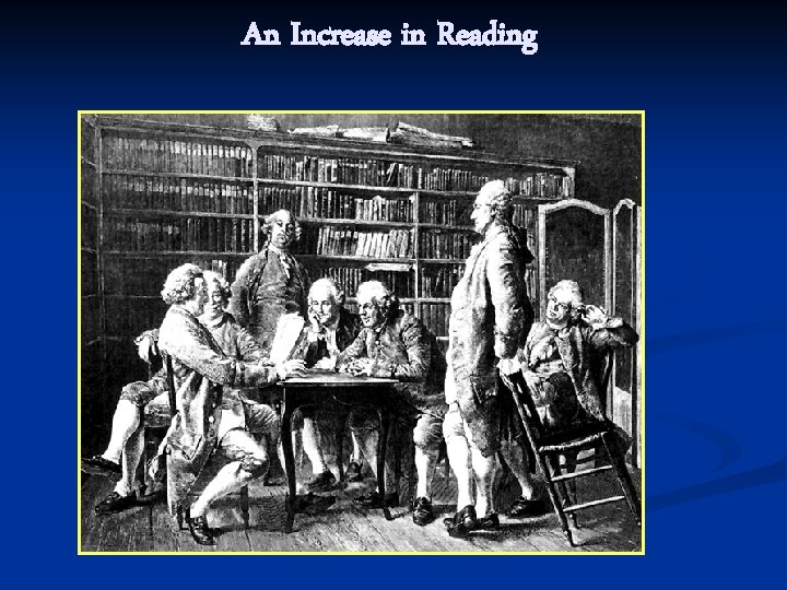 An Increase in Reading 