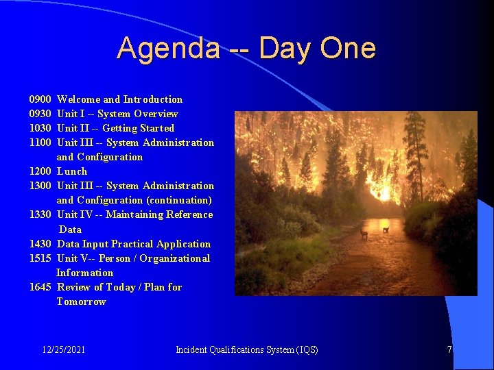 Agenda -- Day One 0900 0930 1030 1100 1200 1330 1430 1515 1645 Welcome