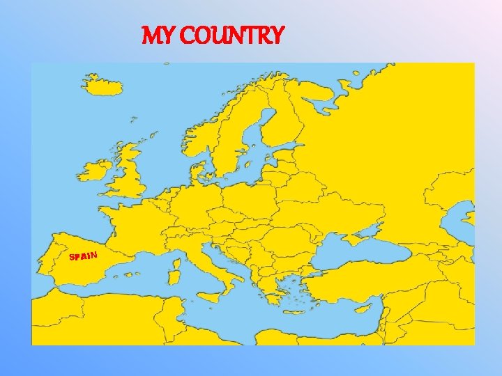 MY COUNTRY SPAIN 