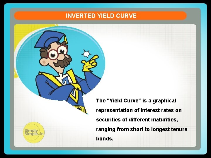 INVERTED YIELD CURVE The "Yield Curve” is a graphical representation of interest rates on