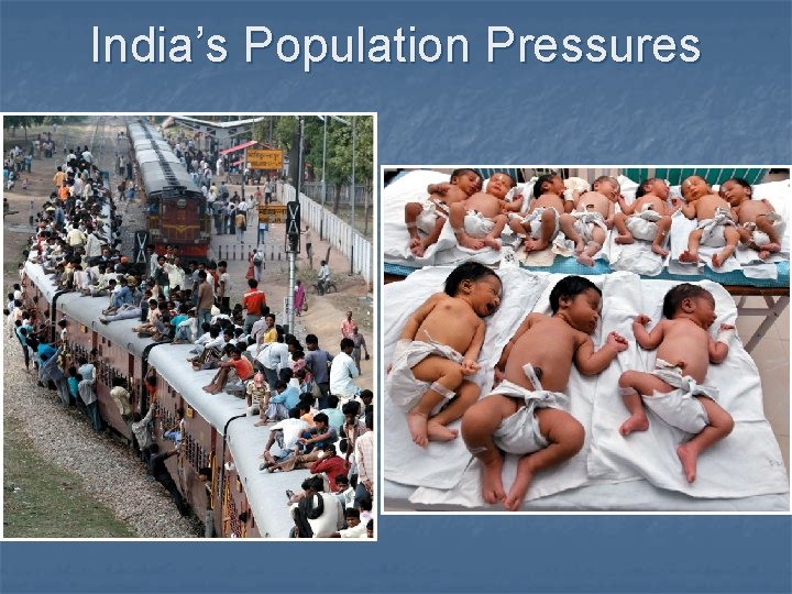 India’s Population Pressures 