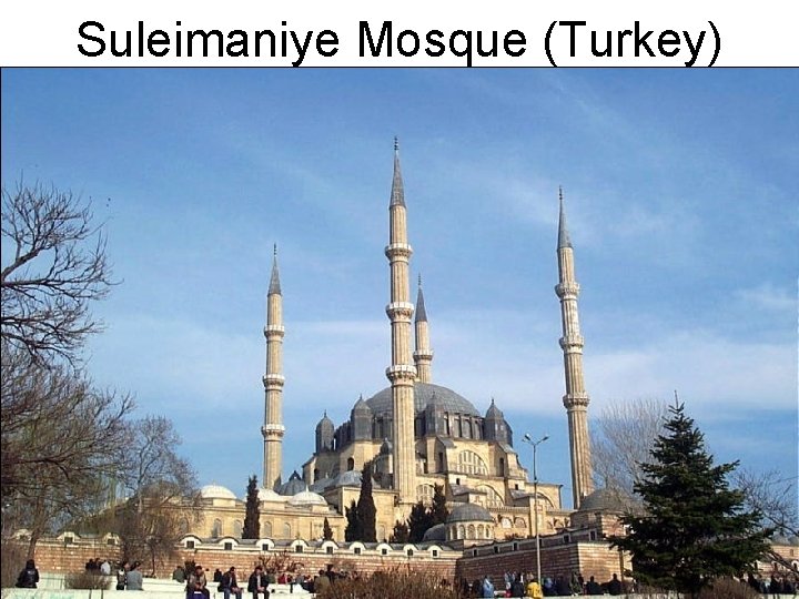 Suleimaniye Mosque (Turkey) 