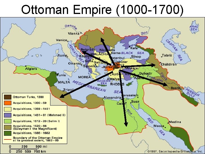 Ottoman Empire (1000 -1700) 