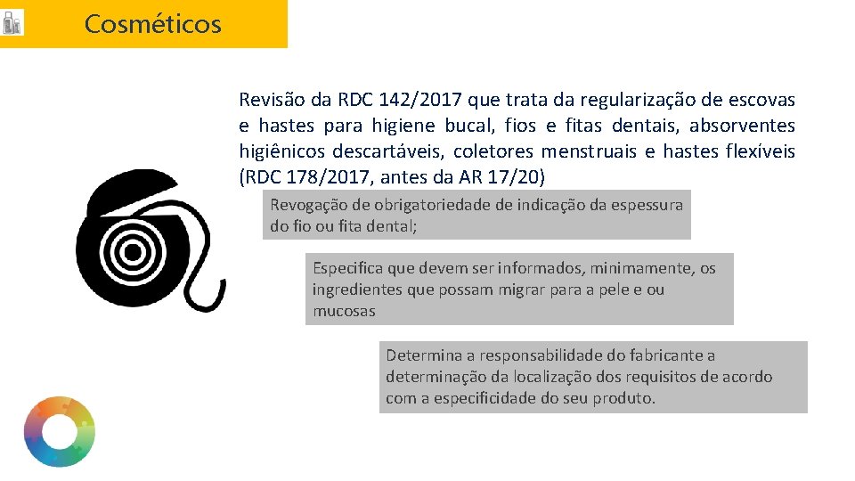 Cosméticos Revisão da RDC 142/2017 que trata da regularização de escovas e hastes para