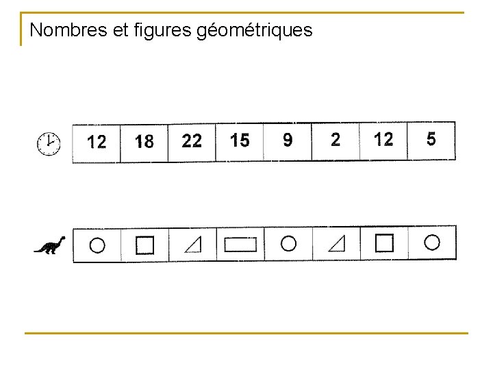 Nombres et figures géométriques 