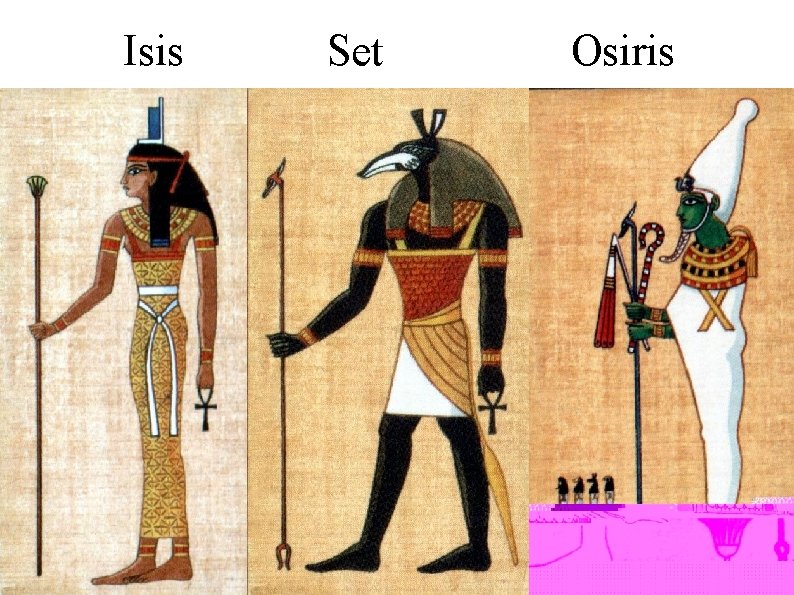 Isis Set Osiris 