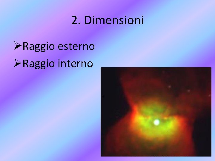 2. Dimensioni ØRaggio esterno ØRaggio interno 