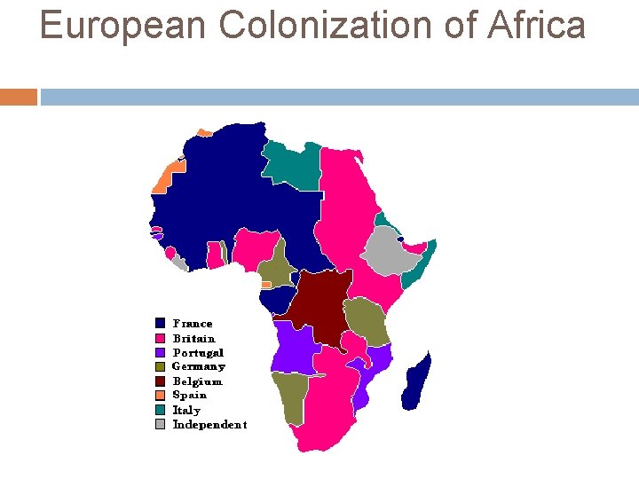 European Colonization of Africa 