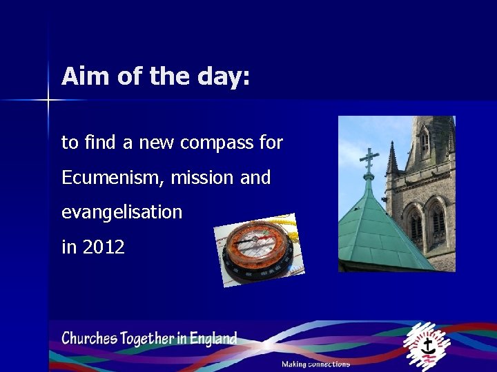 Aim of the day: to find a new compass for Ecumenism, mission and evangelisation