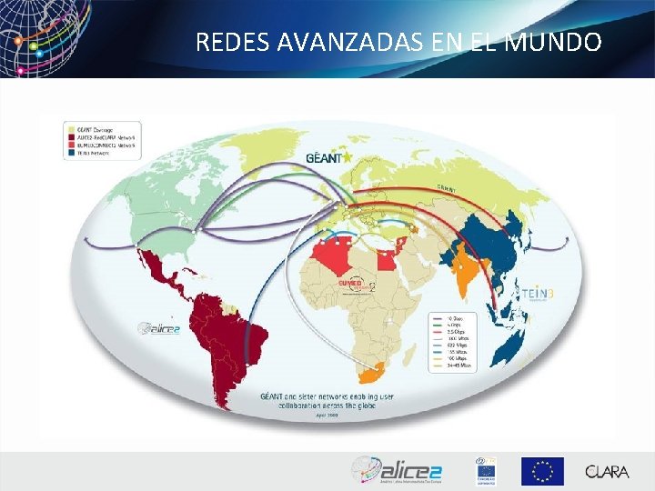 REDES AVANZADAS EN EL MUNDO 