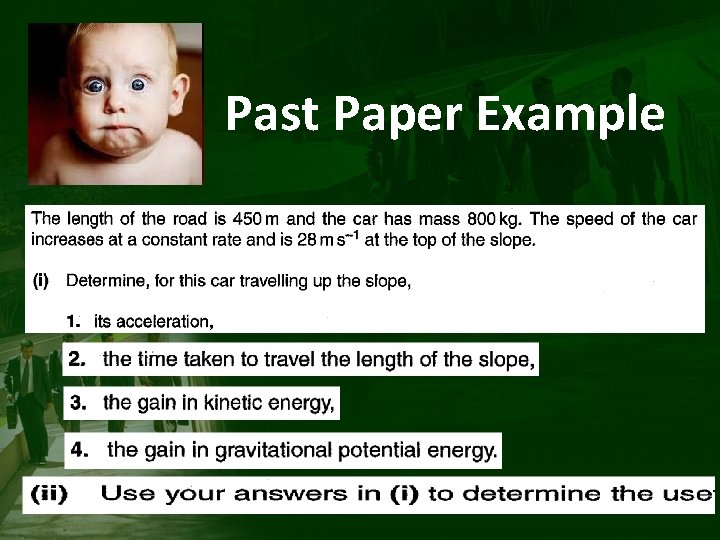 Past Paper Example 