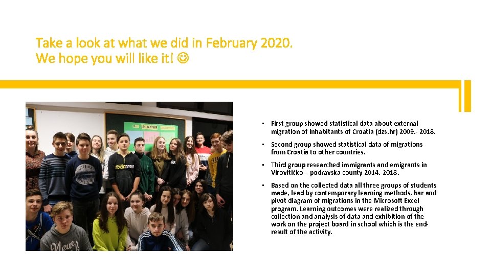 Take a look at what we did in February 2020. We hope you will