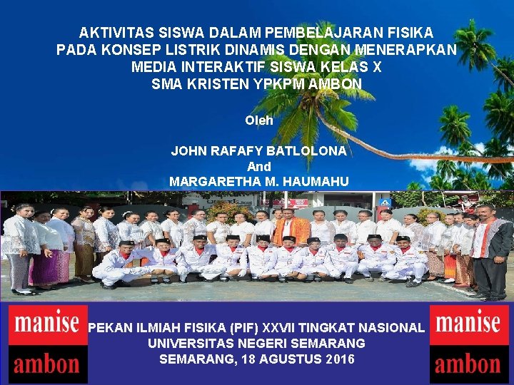 AKTIVITAS SISWA DALAM PEMBELAJARAN FISIKA PADA KONSEP LISTRIK DINAMIS DENGAN MENERAPKAN MEDIA INTERAKTIF SISWA