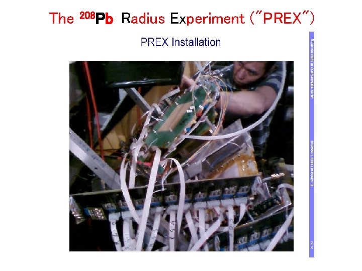 The 208 Pb Radius Experiment ("PREX") 
