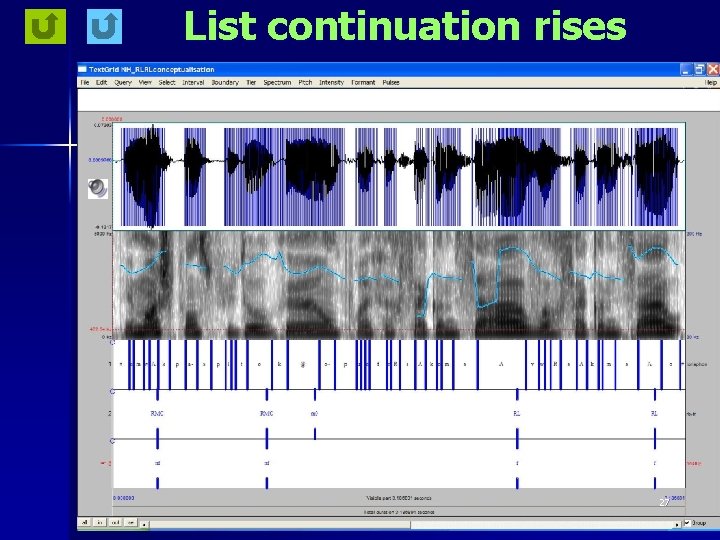 List continuation rises 27 