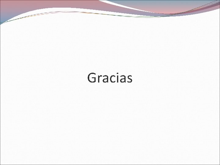 Gracias 