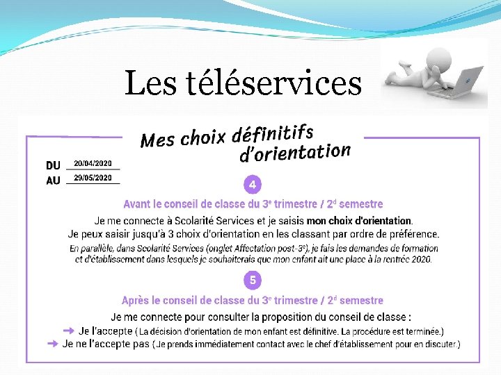 Les téléservices 